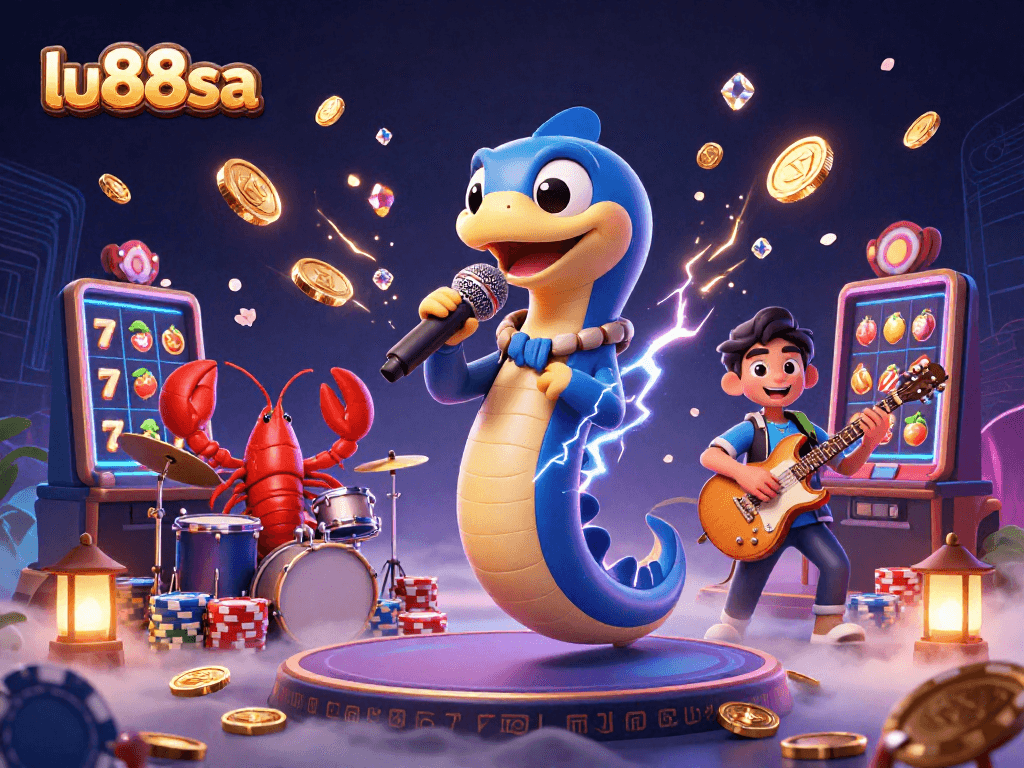 Experience excitement at lu88sa with vibrant slot machines and lively underwater characters.